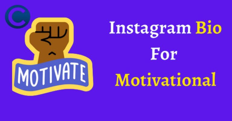 410+ Best Motivational Bio For Instagram For Boy & Girl 2024