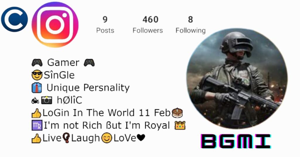 Best Gaming Bio For Instagram BGMI