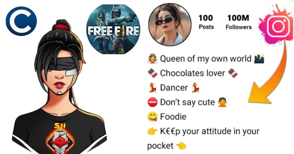 Gaming Bio For Instagram Free Fire Girl