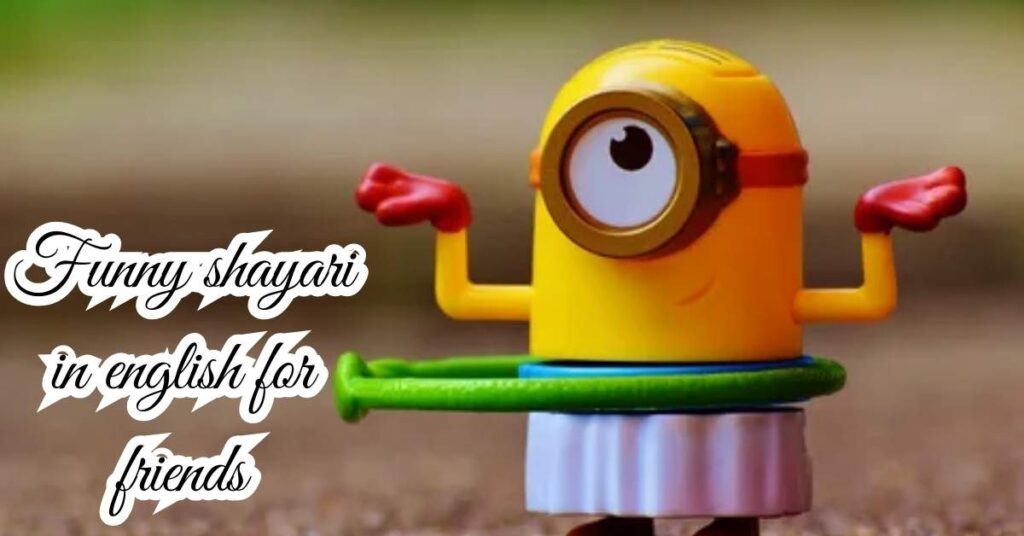 Funny shayari in english for friends