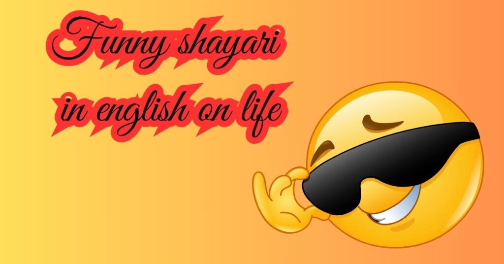Funny shayari in english on life