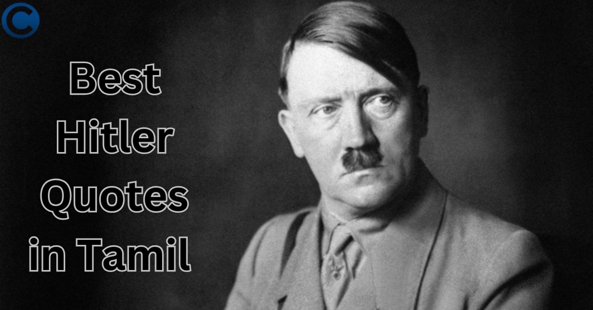 Best Hitler Quotes in Tamil