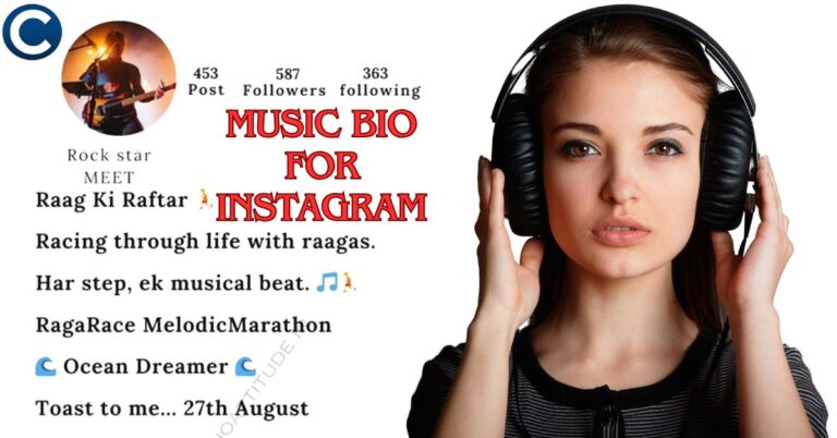 Insta Music Bio For Instagram