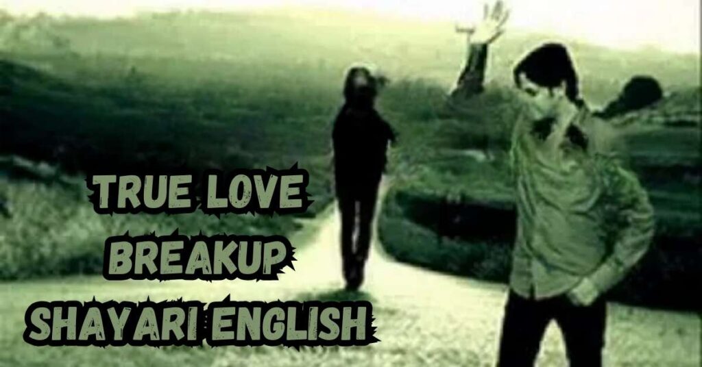 True love breakup shayari english