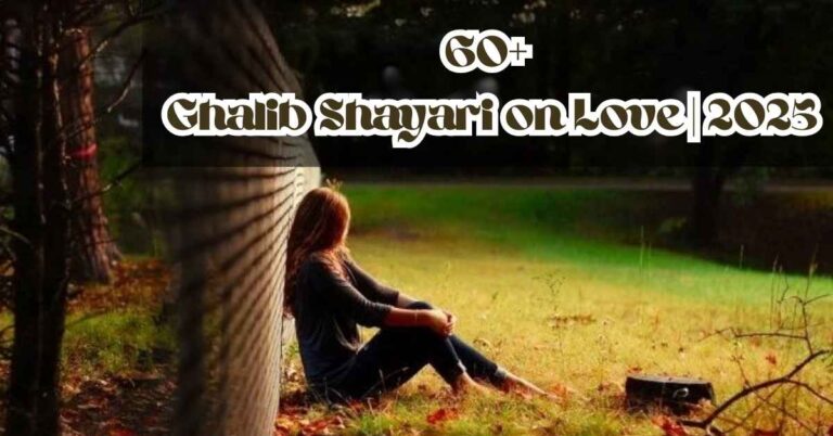 Ghalib Shayari on Love
