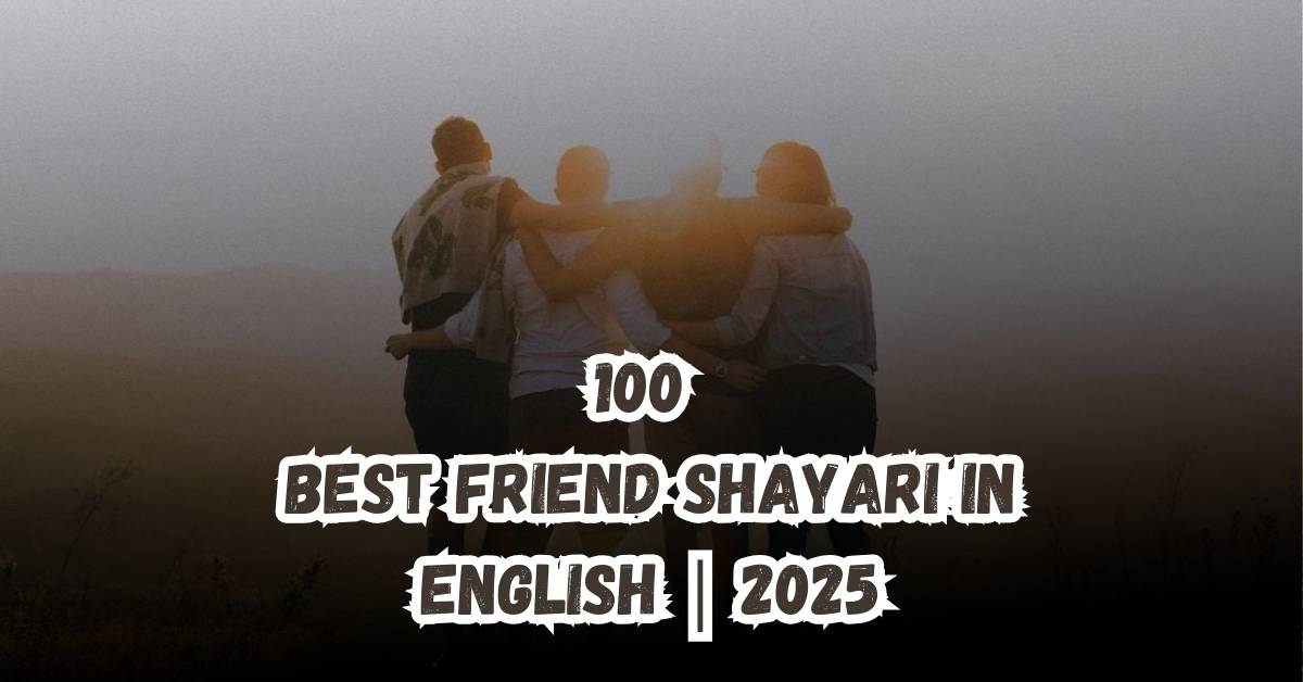 Best Friend Shayari in English
