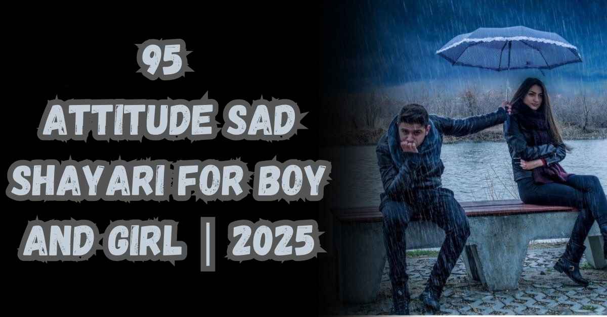 Attitude Sad Shayari