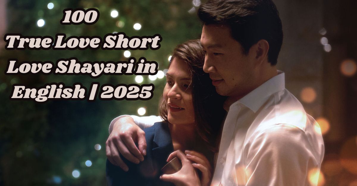 True Love Short Love Shayari in English